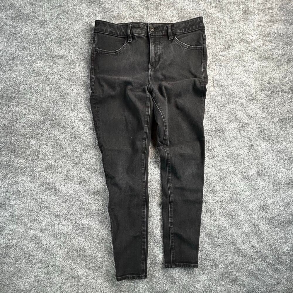 American Eagle Highest Rise Jegging Womens 10 Black Stretch Skinny Jean